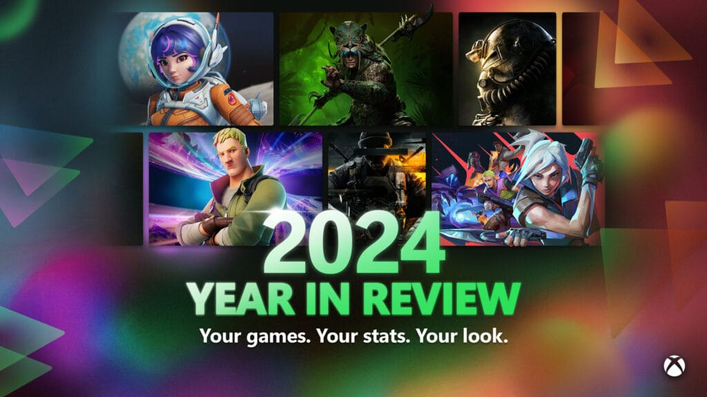 the Xbox Year in Review 2024, gaming milestones, top games of the year