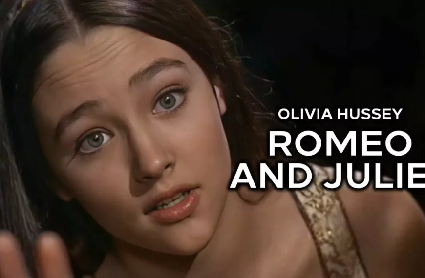 Olivia Hussey in her iconic role as Juliet in "Romeo and Juliet"