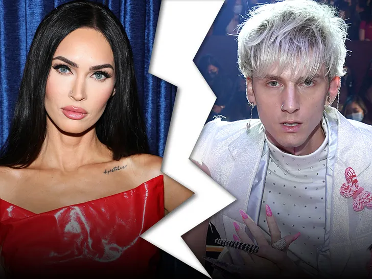 Megan Fox and Machine Gun Kelly split