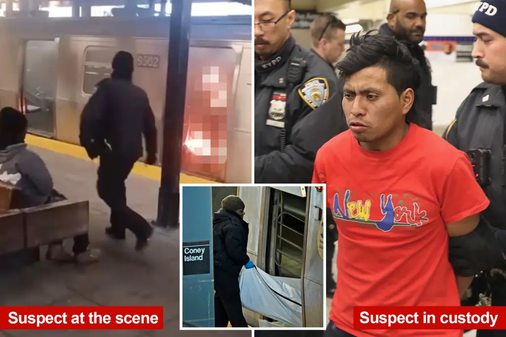 Suspect charged with murder and arson for setting a woman on fire in NYC subway.